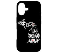 Michigan Euchre Pick It Up I’m Going Alone Card Game Case for iPhone 17