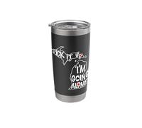 Michigan Euchre Pick It Up I’m Going Alone Card Game Stainless Steel Insulated Tumbler
