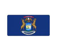 Michigan Flag Fashion Mouse Pad Large Desk Mat Extended Mousepad for Office Home Gaming
