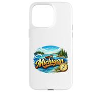 Michigan Great Lakes Coastal Adventure Case for iPhone 15 Pro Max