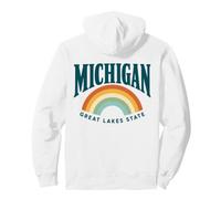 Michigan Great Lakes State Pullover Hoodie