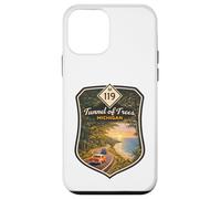 Michigan M-119 Tunnel Trees Up North MI Travel Poster Art Case for iPhone 12 mini