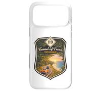 Michigan M-119 Tunnel Trees Up North MI Travel Poster Art Case for iPhone 17 Pro Max