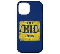 Michigan pride state est 1837 proud MI patriot vintage stars Case for iPhone 12 mini