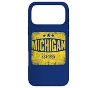 Michigan pride state est 1837 proud MI patriot vintage stars Case for iPhone 17 Pro Max