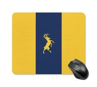 Michigan State Flag Printed Square Gaming Mouse Mat Soft Non-Slip Computer Game Mice Pad for Home Office Laptops