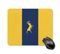 Michigan State Flag Printed Square Gaming Mouse Mat Soft Non-Slip Computer Game Mice Pad for Home Office Laptops
