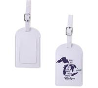 Michigan State Gift Michiganer Travel Trip Souvenir Midwest Pride Gift Great Lakes State Trip Luggage Accessories (Four Out Tag)