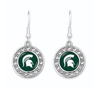 Michigan State Spartans Abby Earrings Jewelry Gift Licensed MSU