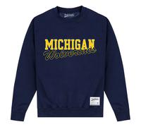 Michigan Wolverines Men's Sweatshirt in Navy | Size: Medium Michigan Wolverines Navy M