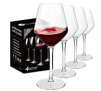 MICHLEY Unbreakable Stemmed Wine Glass 100% Tritan Plastic Dishwasher available Glassware 15 oz, Set of 4