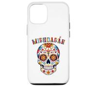 Michoacán Día de Muertos, Sugar Skull, Colorful Skull Art Case for iPhone 12/12 Pro