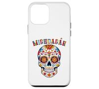 Michoacán Día de Muertos, Sugar Skull, Colorful Skull Art Case for iPhone 12 mini