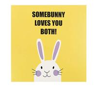 Michton | Cute Easter Card For Both | Somebunny Loves You Card