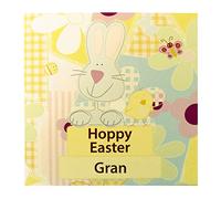 MICHTON | Cute Easter Card for Gran | Hoppy Easter Card