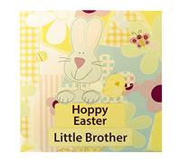 MICHTON | Cute Easter Card for Little Brother | Hoppy Easter Card