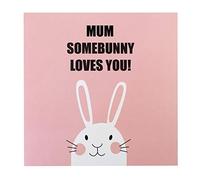 Michton | Cute Easter Card For Mum | Somebunny Loves You Mum Card