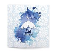 Michton | Eid Mubarak Card | Happy Eid Card | Mosque & Moon Eid Card