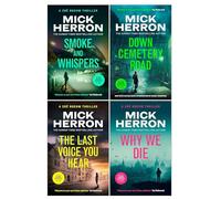 Mick Herron Zoe Boehm Thrillers 4 Books Collection Set (Down Cemetery Road, The Last Voice You Hear, Why We Die, Smoke and Whispers)