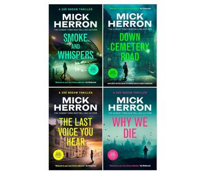 Mick Herron Zoe Boehm Thrillers 4 Books Collection Set Down Cemetery Road WhyDie