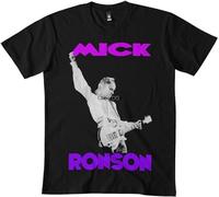 Mick Ronson t-Shirt bl Black EU Size Alternative Fashionable Crazy tie dye T-Shirt Black L