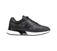 Guess Flfmicele12-Coal Women's Black Sneakers, Black/White, 5 UK