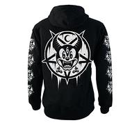 MICKEY 666 - Mens Hooded Zip-Up Sweater. (X-Large)