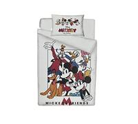 Mickey and Friends Duvet Cover Set with Pillow Case Mickey Mouse Minnie Mouse Primark (Single)