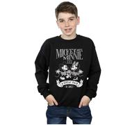 Mickey And Minnie Mouse Great Pair Sweatshirt Disney Black 7-8 Years
