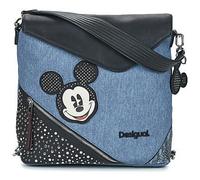Mickey Denim Edge Jersey Maxi Backpack - female - Desigual - Backpacks - Blue - ONE SIZE - Bags ONE SIZE