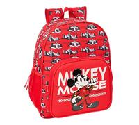 Safta Mickey & Friends Racing 15l Backpack Red Kids