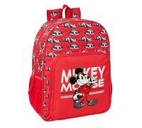 Safta Mickey & Friends Racing 19l Backpack Red Kids