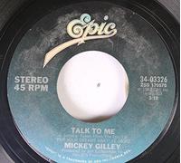 Mickey Gilley - Mickey Gilley 45 RPM Talk to Me / Honky Tonkin' (I Guess I Done Me Some)