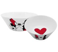 Mickey Kiss Sketch Cereal Bowl Red 400 ml