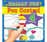 Mickey MacIntyre Really Fun Pen Control For 4 Year Olds: Fun educational motor Mickey MacIntyre Multicolor