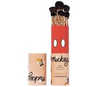 Mickey Mouse 10 Piece Makeup Brush Set Red