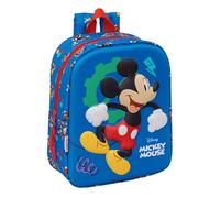 MICKEY MOUSE - 3D Nursery Backpack, Easy Cleaning, Ideal for Children of Different Ages, Comfortable and Versatile, Quality and Resistance, 22 x 10 x 27 cm