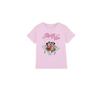 Mickey Mouse Alpine Vibes Kids T-Shirt Pink | Size: 7-8 Years Mickey Mouse Pink 7-8 Years