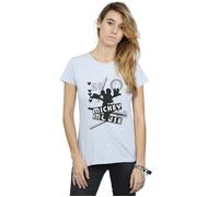 Mickey Mouse Always And Forever Cotton T-Shirt Disney Grey XXL