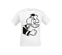 Mickey Mouse Angry Donald T-Shirt white XXL