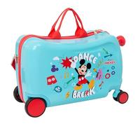 Mickey Mouse Baby - Children's Trolley, Suitcase with Wheels, Safety Lock, Light Suitcase, 44 x 21 x 27 cm
