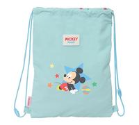 MICKEY MOUSE BABY - Junior Flat Bag Backpack, Ideal for Children of Different Ages, Comfortable and Versatile, Quality and Resistance, 26 x 34 cm