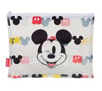 Mickey Mouse Beach - Women's Bag, Summer Bag, Comfortable and Versatile, Quality and Resistance, 30 x 23 cm, Multicoloured/Clear, M, Casual