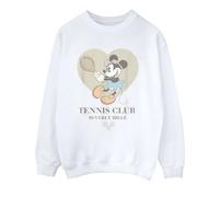 Mickey Mouse Beverly Hills Tennis Club Sweatshirt Disney White XXL