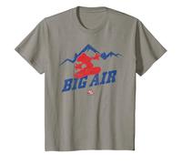 Mickey Mouse Big Air Ski Christmas T-Shirt