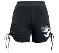 Mickey Mouse Black & White Hot Pants black M