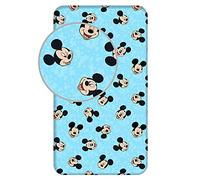 Mickey Mouse Blue Single Fitted Sheet
