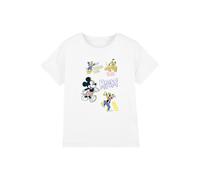 Mickey Mouse Boy's Graffiti Boys T-Shirt White | Size: 7-8 Years Mickey Mouse White 7-8 Years