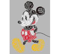 Mickey Mouse Canvas, Multi-Colour, 60 x 80 cm