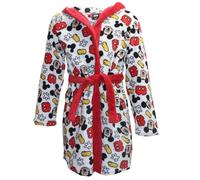Mickey Mouse Children's Dressing Gown, red, 8 Years